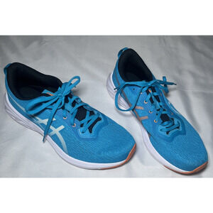 Asics Versablast 2 Shoes Women's Size 10.5 Blue Mesh Athletic Running Sneakers